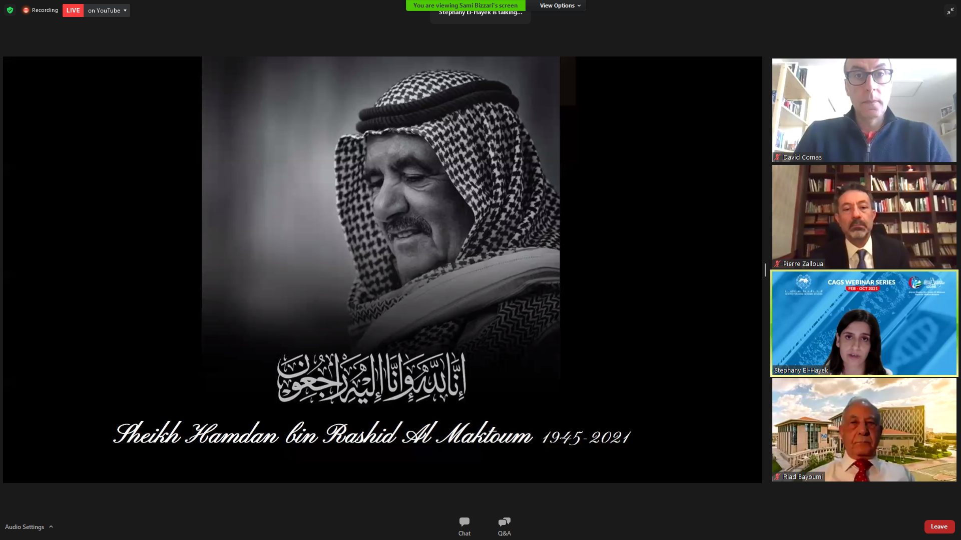 وكالة أنباء الإمارات - المركز العربي للدراسات الجينية ينظم ندوة افتراضية حول "علم الوراثة السكانية" - اخبار الامارات ENN