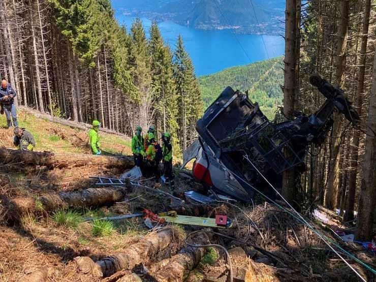 وكالة أنباء الإمارات - مقتل 9 وإصابة طفلين في حادث سقوط عربة تلفريك في إيطاليا - اخبار الامارات ENN