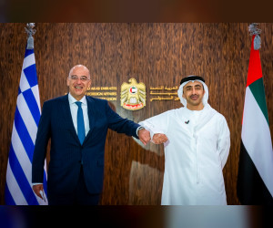 وكالة أنباء الإمارات - عبدالله بن زايد يستقبل وزير خارجية اليونان - اخبار الامارات ENN