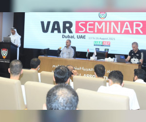 وكالة أنباء الإمارات - اختتام دورة حكم الفيديو المساعد "VAR" بالتعاون مع "الفيفا" - اخبار الامارات ENN