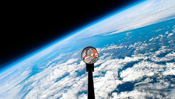 The Royal Mint sends a coin into space in honour of