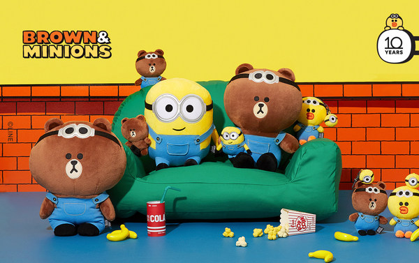 “MINIONS X BROWN & FRIENDS”系列