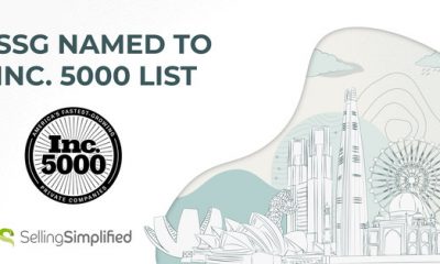 Selling Simplified Group, Inc.（SSG）在美国增长最快的私营领域“Inc.企业5000强”榜单上排名第4187位。