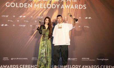 第32届金曲奖最佳华语男歌手、女歌手：蛋堡杜振熙（右）、田馥甄（左）／photo credit: TTV