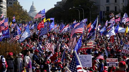 Trump-Fans protestieren in Washington