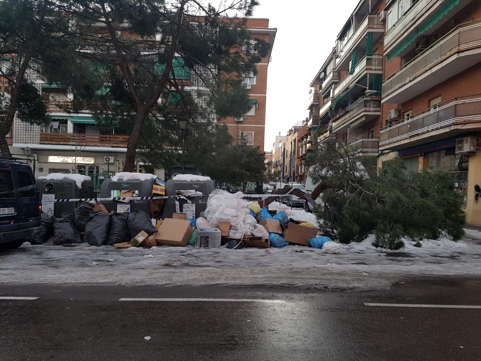 El Ayuntamiento de Madrid no concreta en su informe los mil millones por cese de actividad económica por el temporal