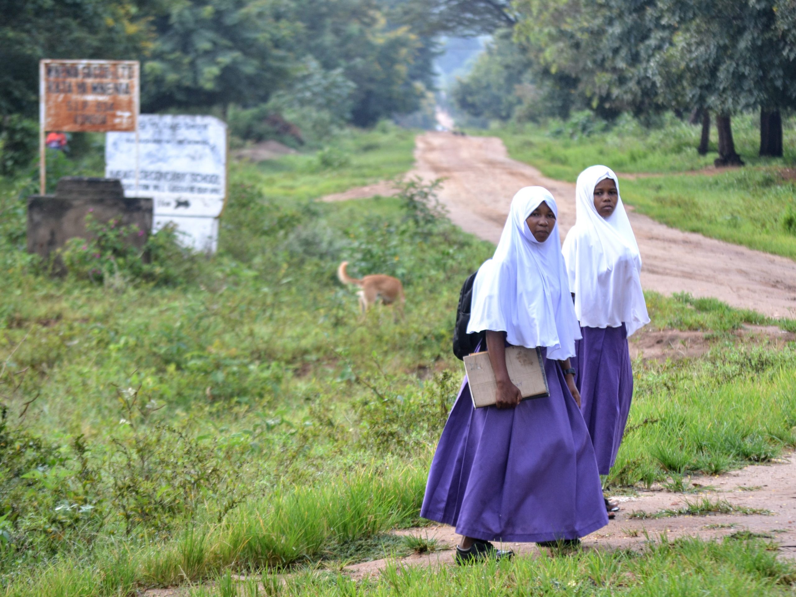 El medio maratón diario de las hermanas Nchira para ir a clase