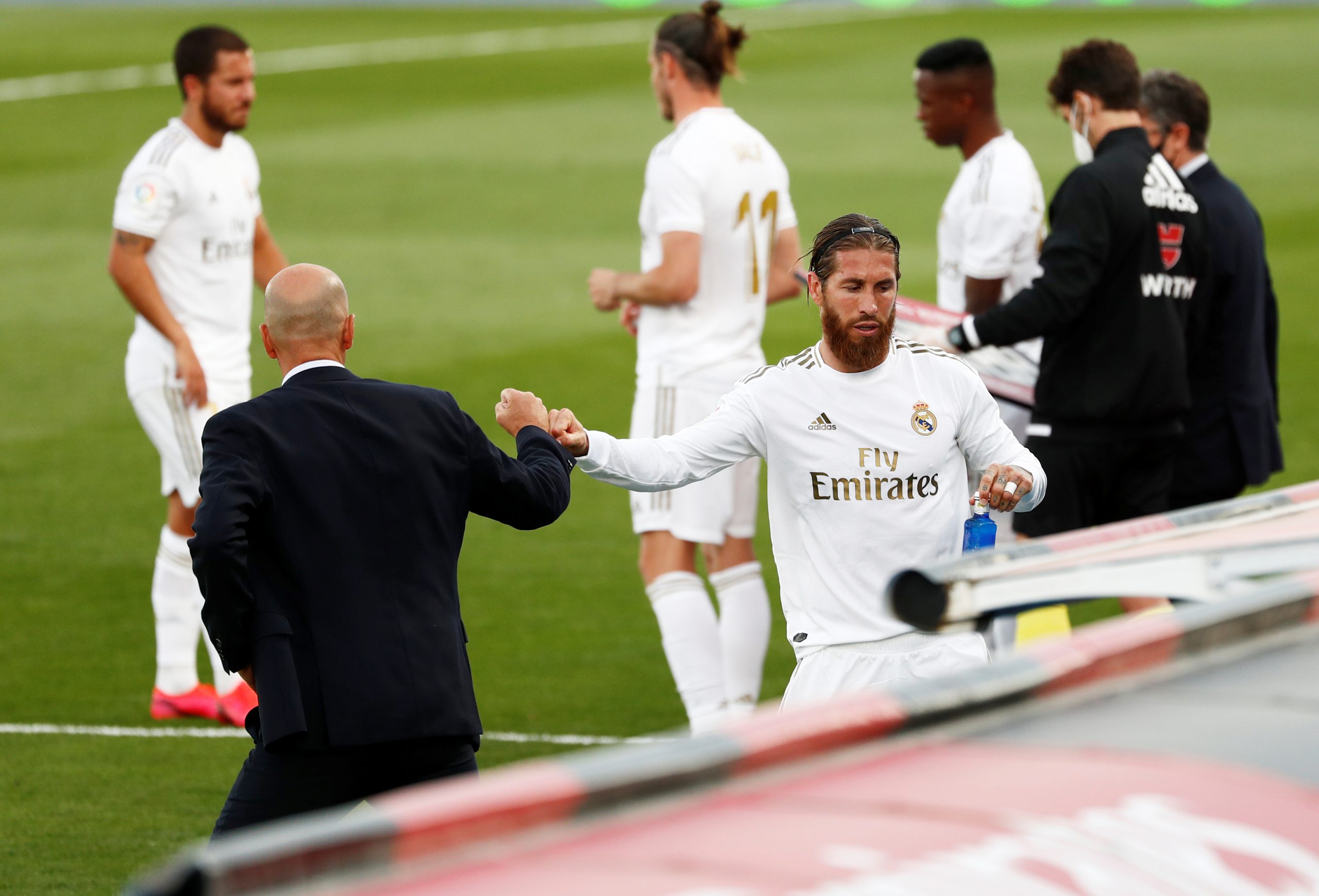 Zidane trata de excusar a Sergio Ramos: “Nadie tiene la culpa”