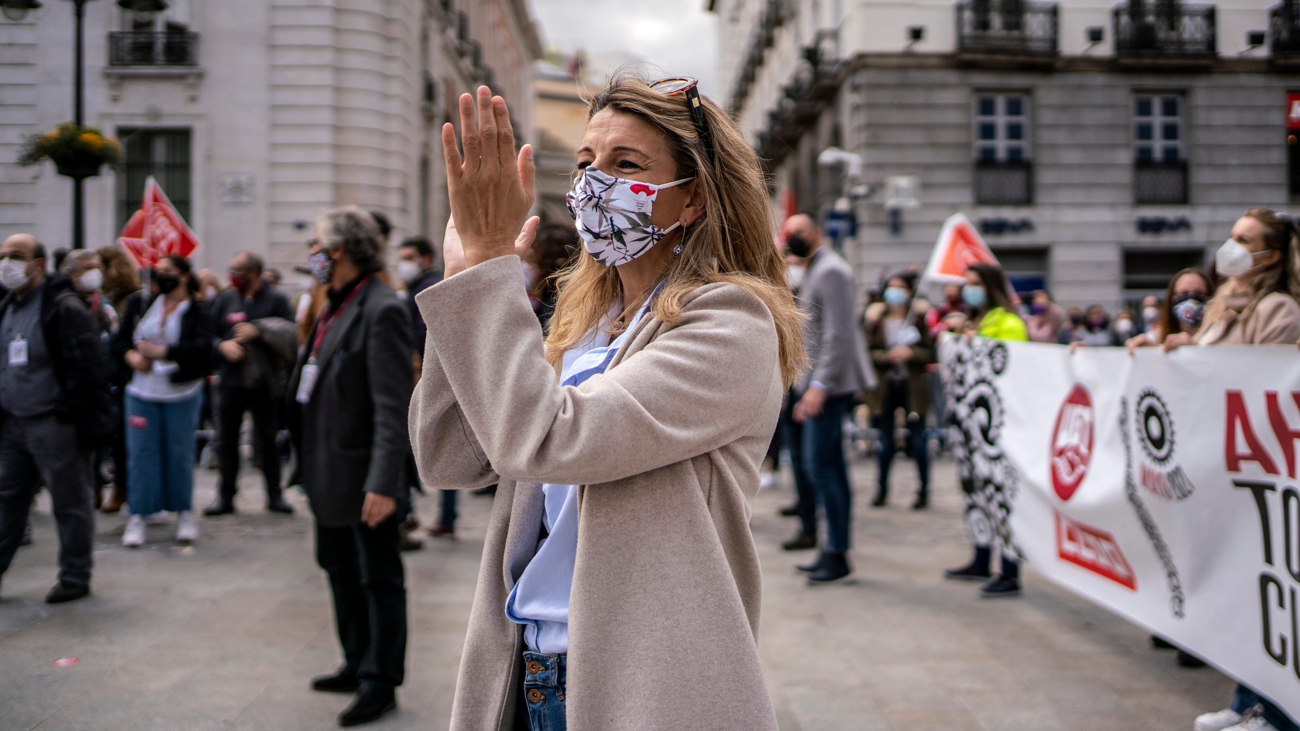 El cierre de la campaña electoral del 4-M, en directo | Yolanda Díaz (Podemos): “Toca ir a votar para defender la democracia. Nos jugamos que gobierne Vox”