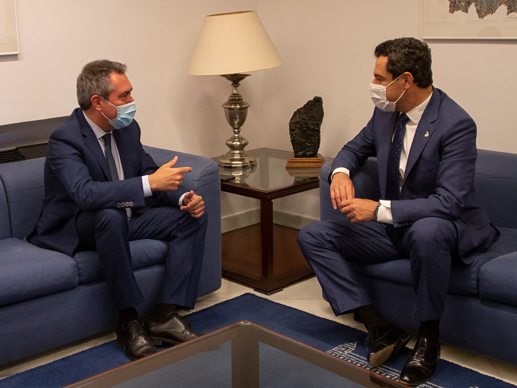 Espadas dice que le ha pedido a Díaz que no dimita para evitar una gestora en el PSOE andaluz