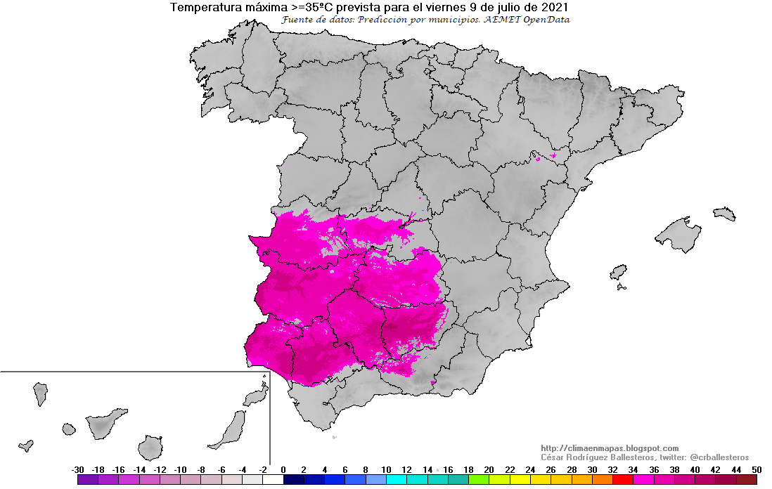 Fin de semana de infierno con temperaturas de 44°