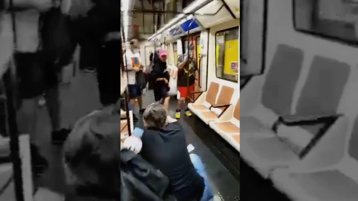 Identificado el hombre que golpeó a un sanitario en el metro de Madrid por pedirle que se pusiera la mascarilla