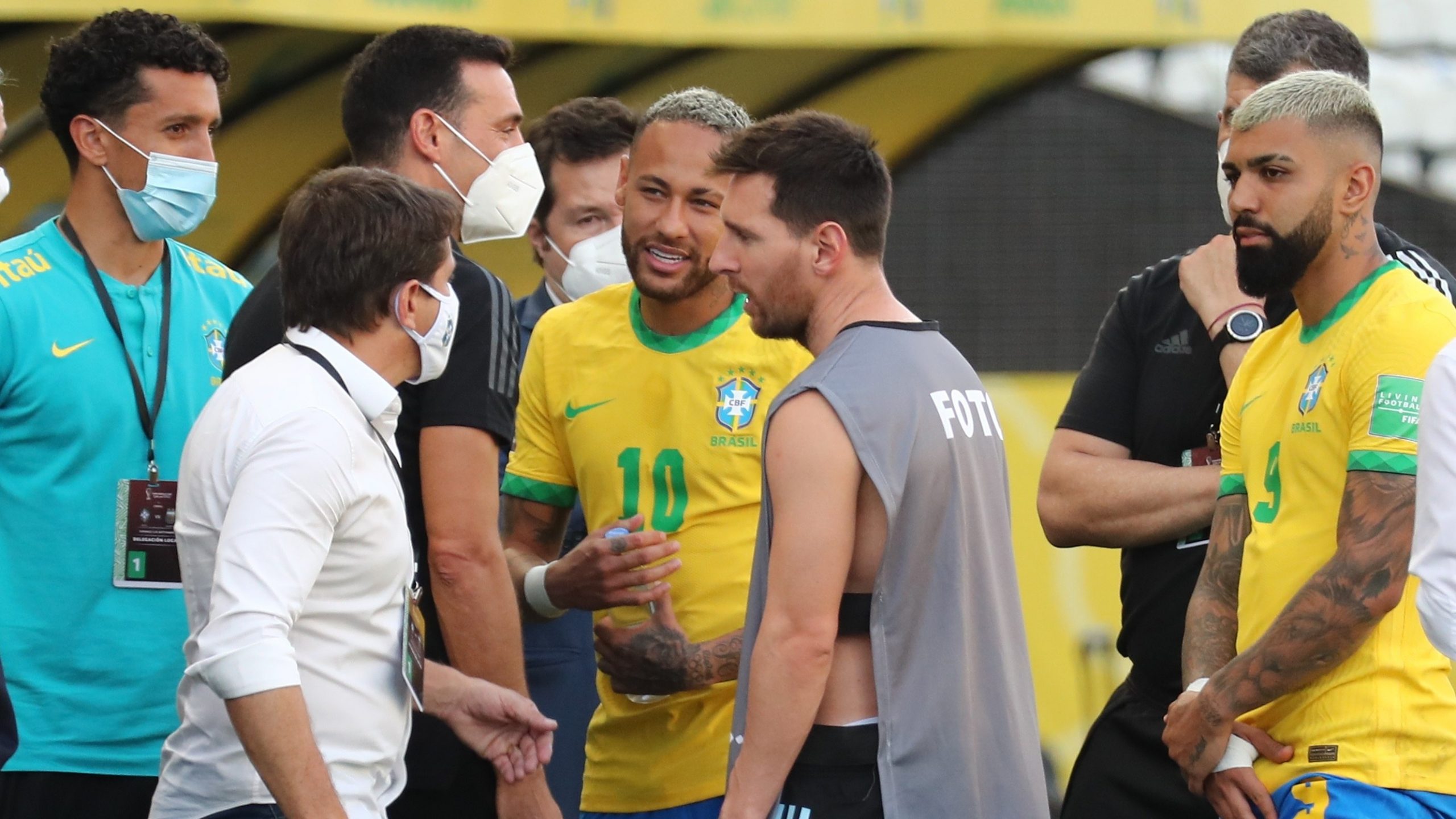 Esperpento mundial: se suspende el Brasil-Argentina por el protocolo sanitario