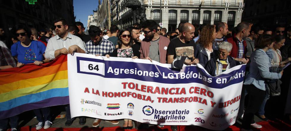 La policía investiga una supuesta agresión homófoba con un cuchillo en el centro de Madrid