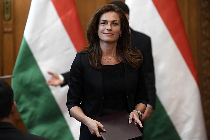 Varga Judit: a magyarok nem lebontják, hanem védik Európa értékeit
