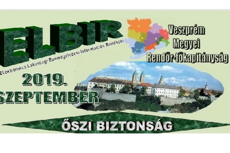 Az ELBIR Veszprém megyei kiadványa (2019. szeptember)