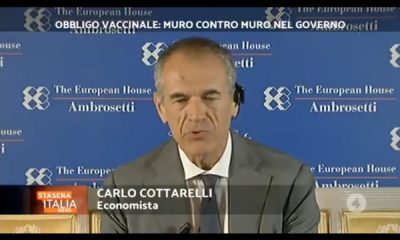 Carlo Cottarelli: “Economia rimbalza dopo i disastri”/ “A fine anno possibile il 6%”