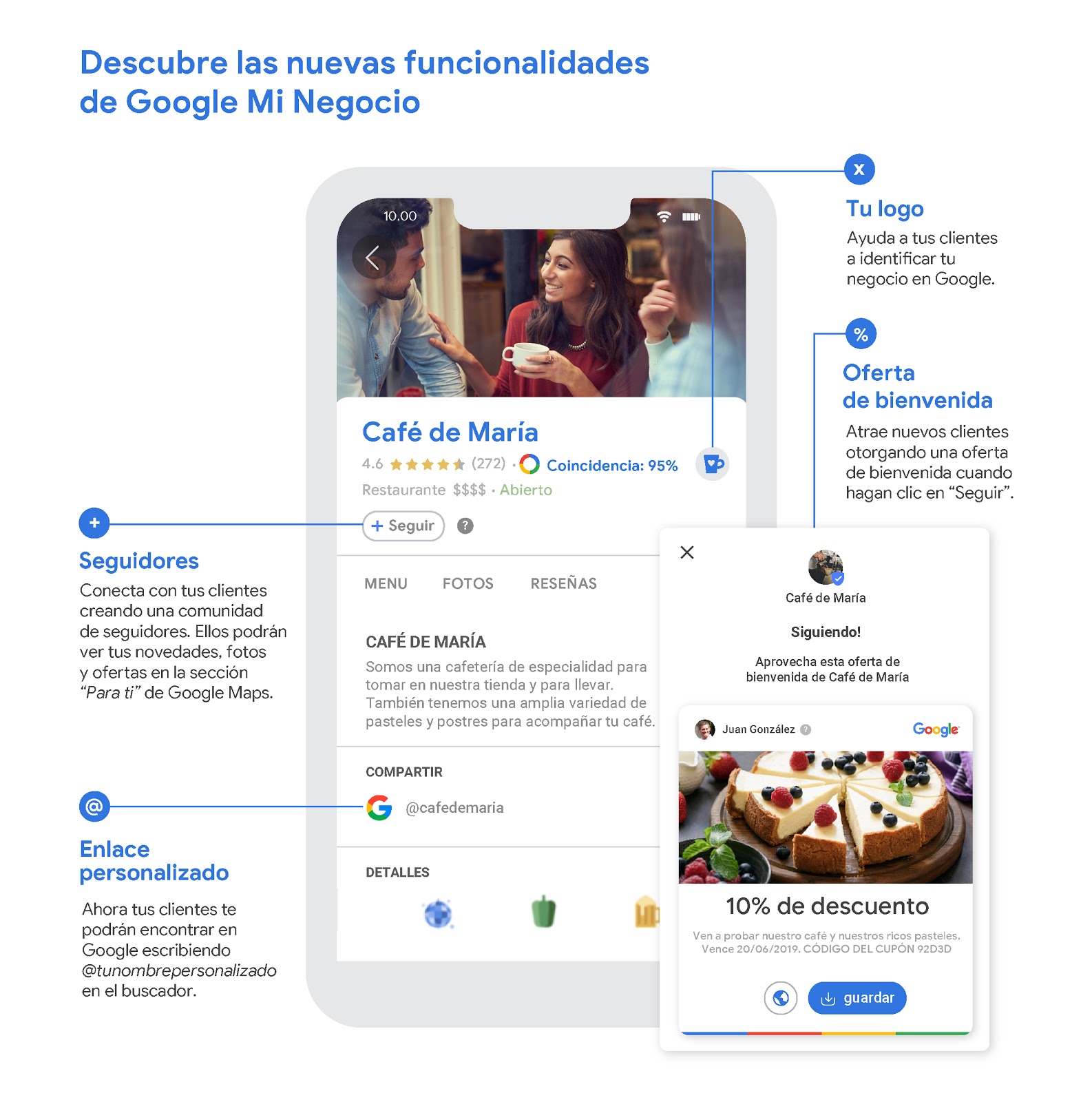 Google México presenta dos nuevas funcionalidades para Google Mi Negocio: Perfiles personalizados y comunidad de seguidores | Marketing 4 Ecommerce