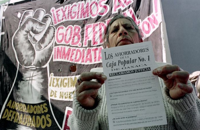 En riesgo, 14 cajas de ahorro en el Estado