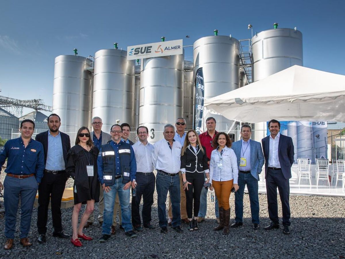 Inauguran tanques de almacenamiento de grado alimenticio