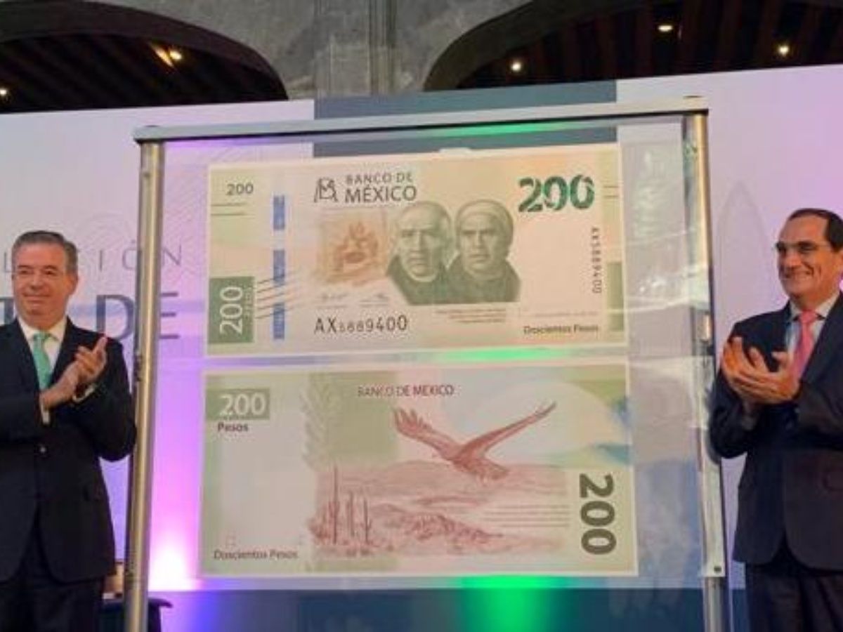 Ponen en circulación el nuevo billete de 200 pesos