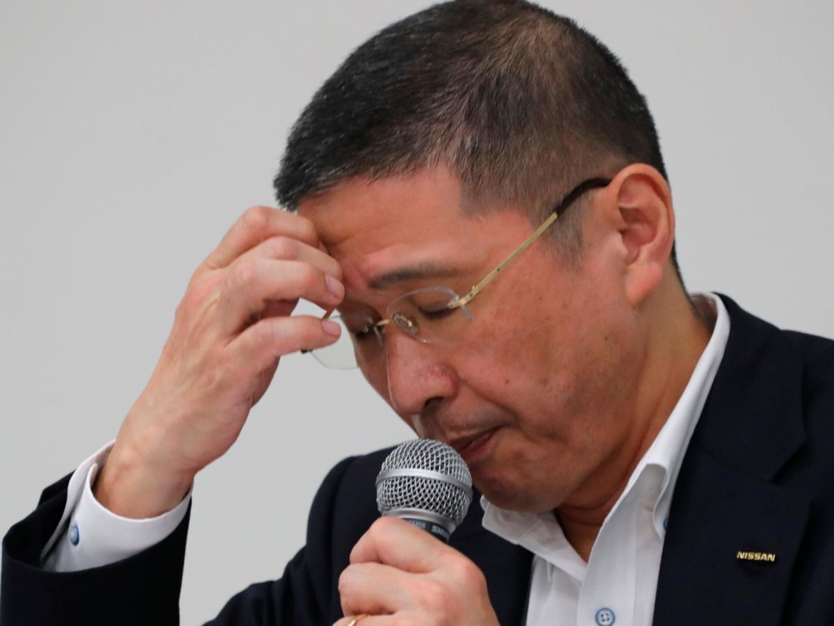 Renuncia máximo directivo de Nissan Hiroto Saikawa