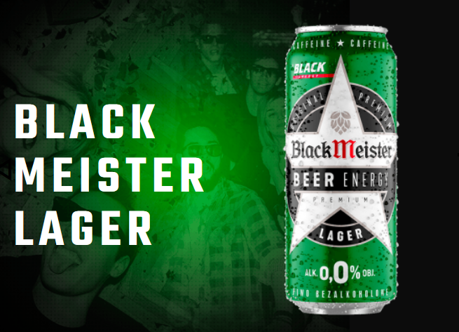 BlackMeister piwo z kofeiną puszk kojarzą się z Heinekenem, koncern interweniuje