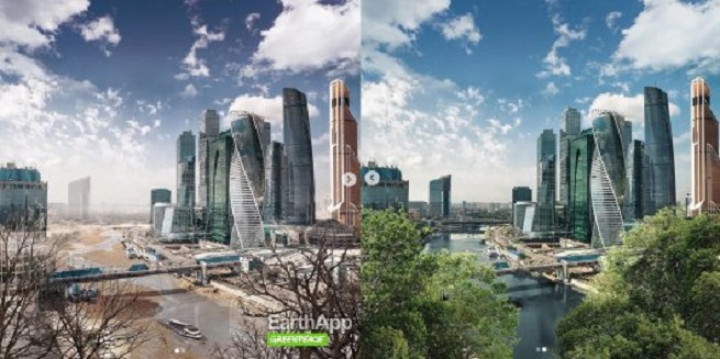 Aplikacja EarthApp pokazuje, jak zmieni się świat w związku globalnym ociepleniem
