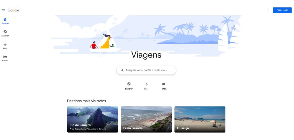 Google agora integra em um só lugar todas as ferramentas para organizar sua viagem