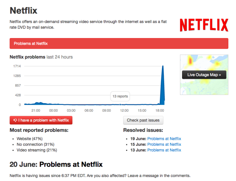 Netflix fora do ar? Usuários no mundo todo reportam erro ao acessar serviço