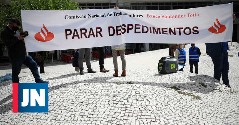 Saídas de trabalhadores do Santander Totta podem ascender a 1200