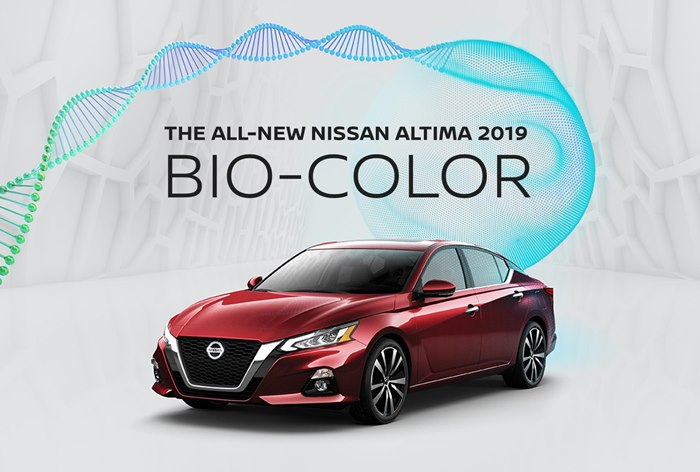 Nissan подберет автомобилю уникальный цвет на основе ДНК клиента