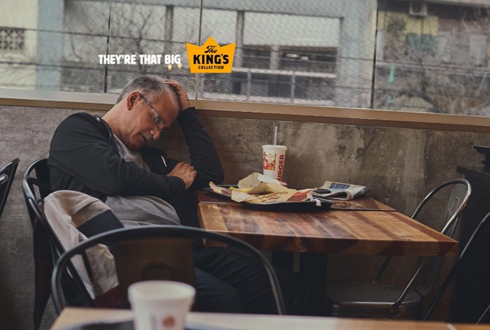 Новыми героями рекламы Burger King стали люди в пищевой коме