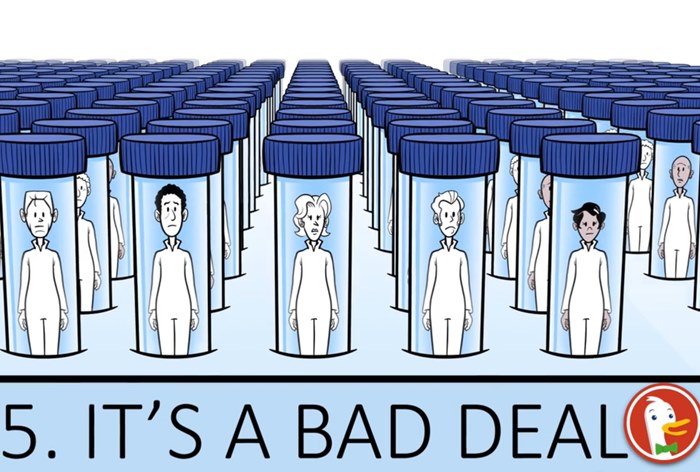 Поисковик DuckDuckGo создал мультфильм о «злодеях» из Google и Facebook