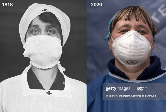 От феминизма до эпидемий: Getty Images показал исторические параллели