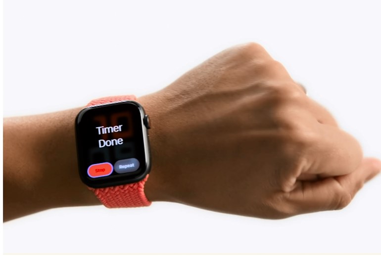 Apple Watch будет управляться жестами