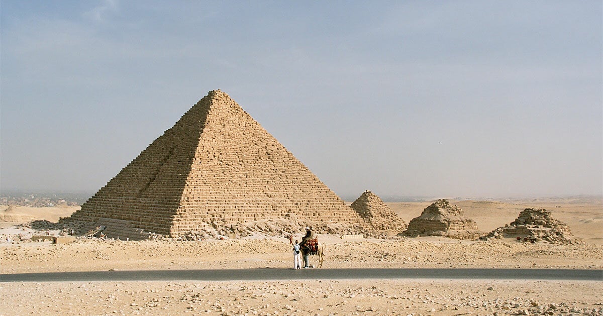 egypt plan restore ancient pyramids granite controversy designboom 1200