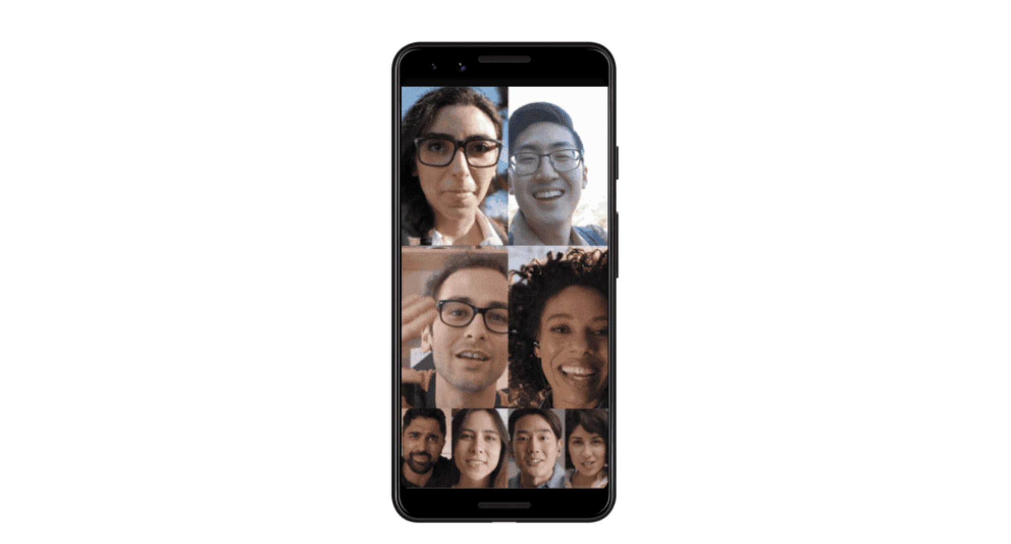 How to group video chat on between iPhones and Android phones