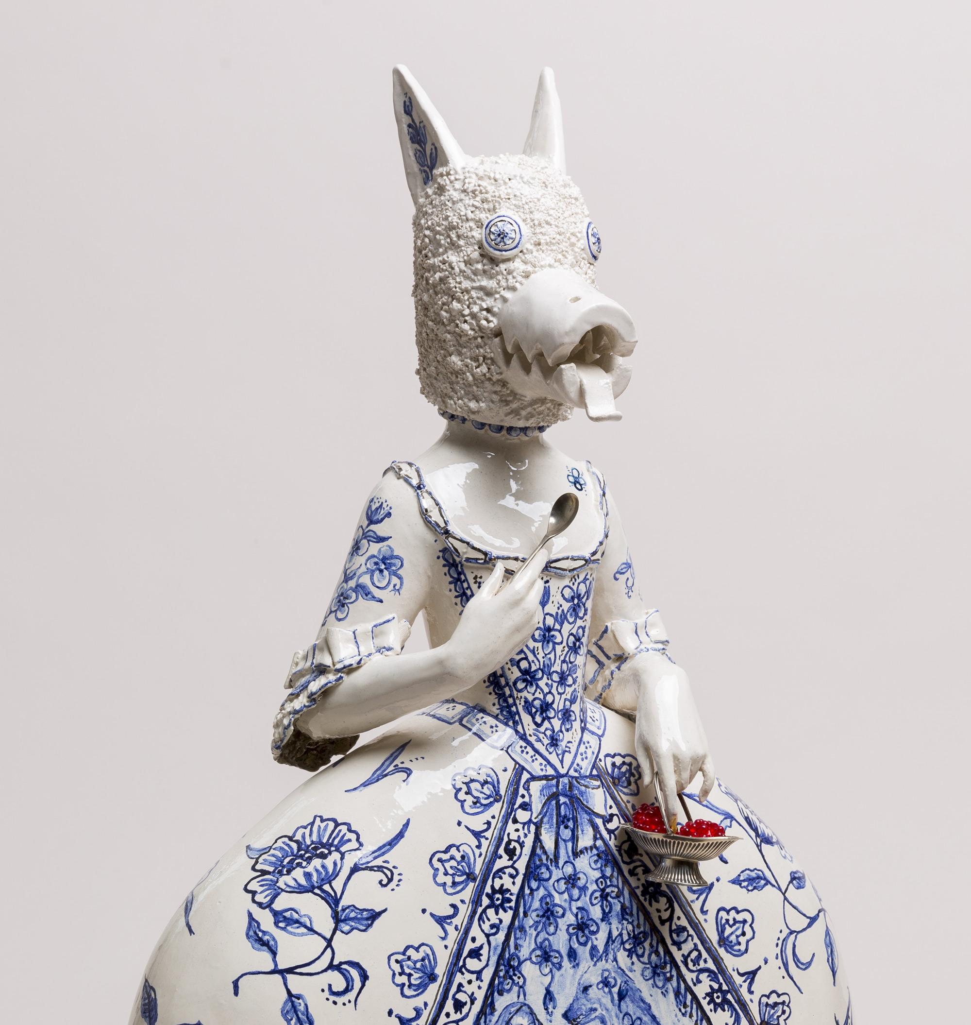 Figurative Ceramic Vessels by Claire Partington