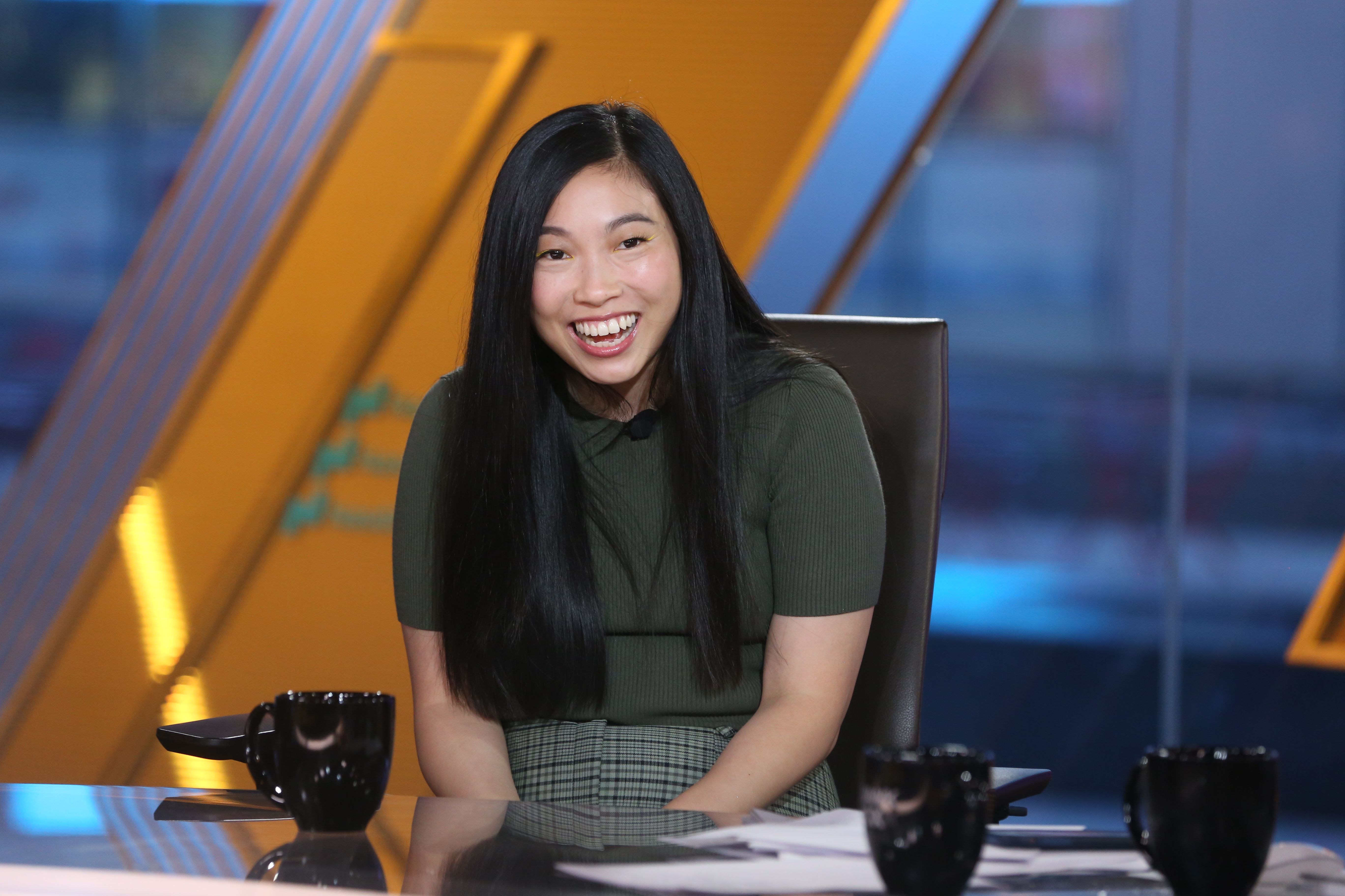 Awkwafina 'never thought' she'd have a career in show business