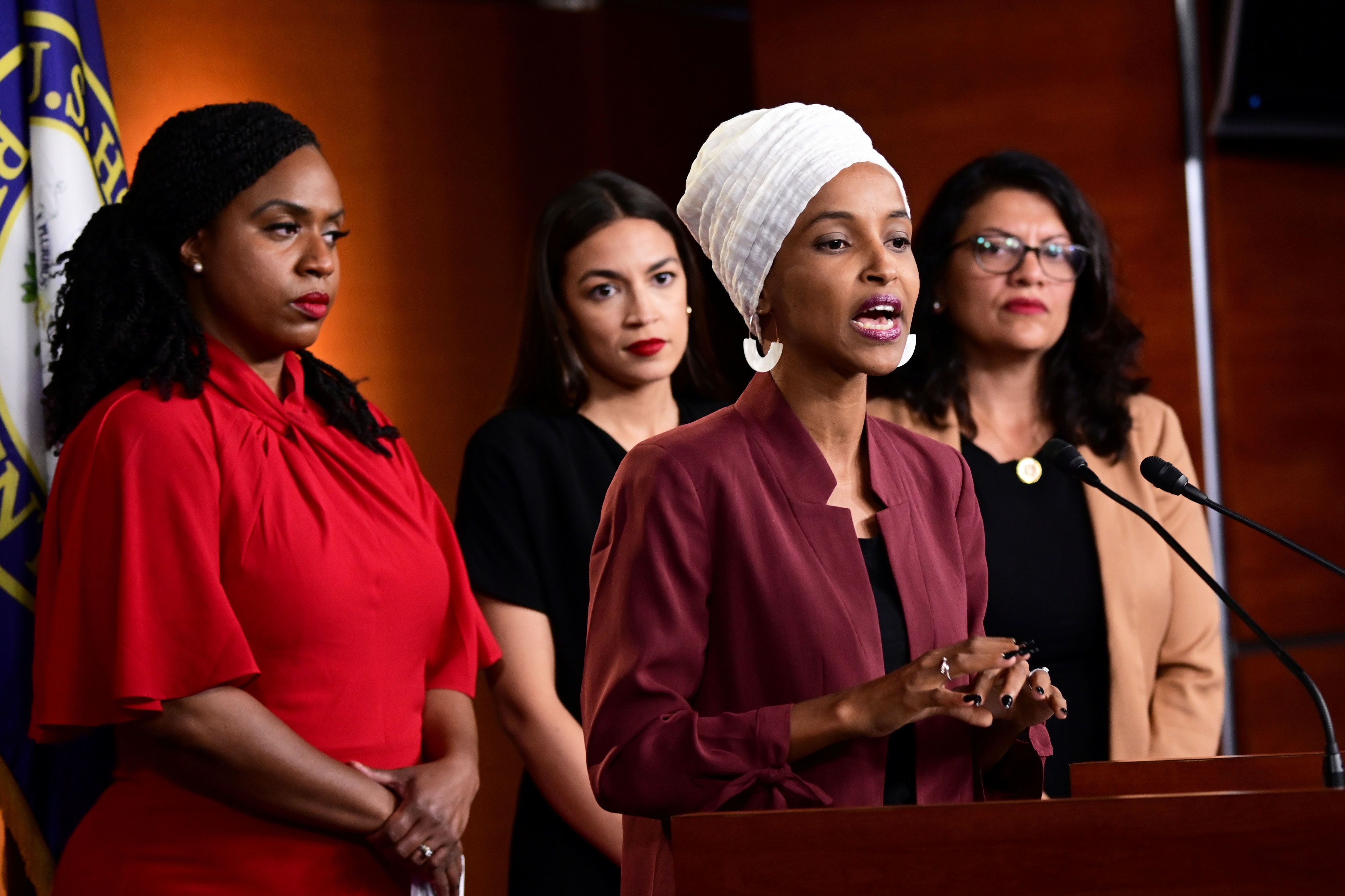 House Democrats condemn Trump attacks on congresswomen as racist