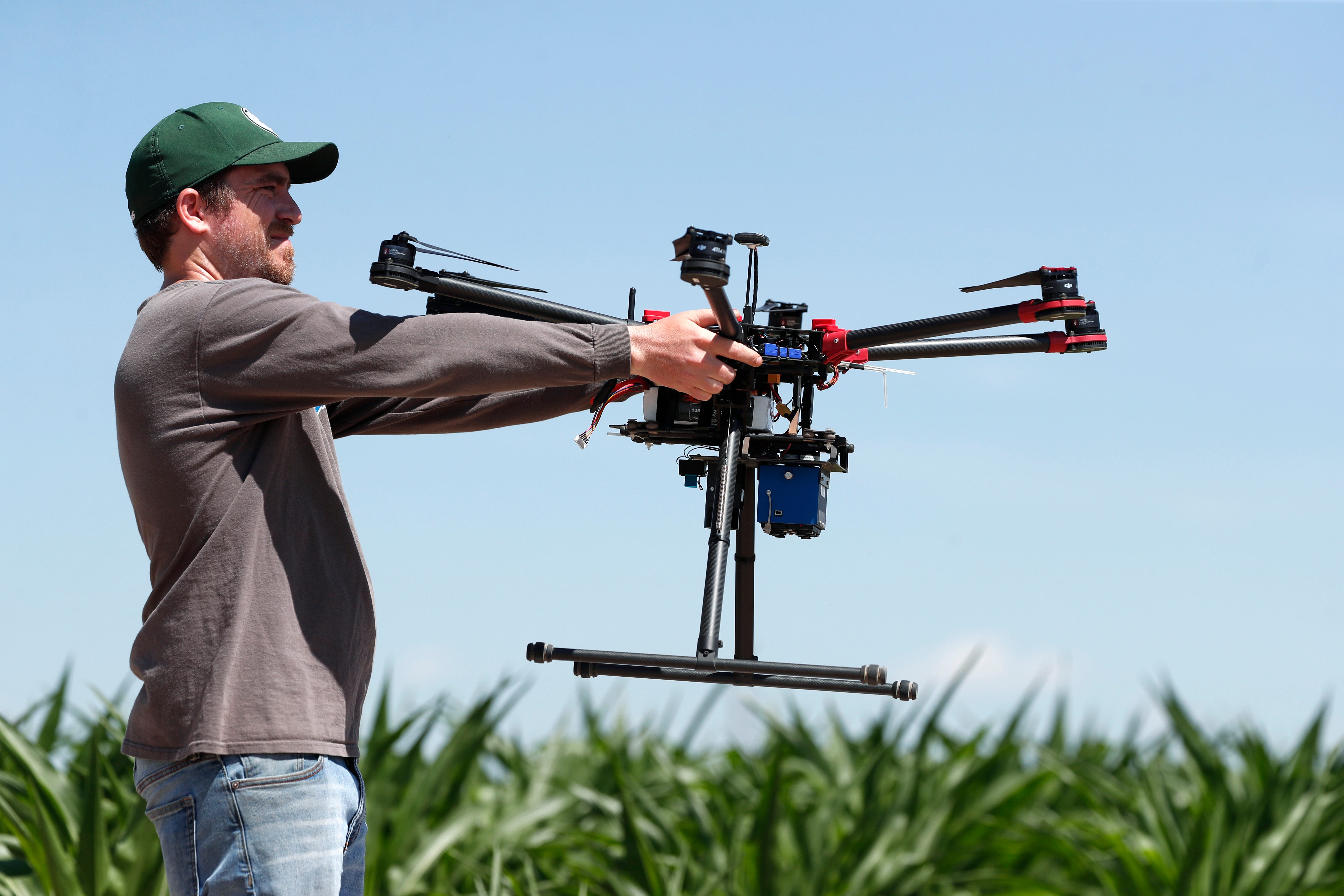 USDA, farmers using drones to help save endangered Colorado River