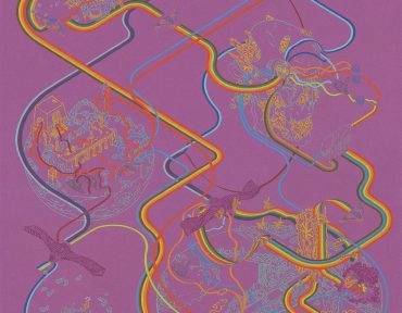 Cinematic Journeys Illustrated in Hand Painted Maps by Andrew DeGraff