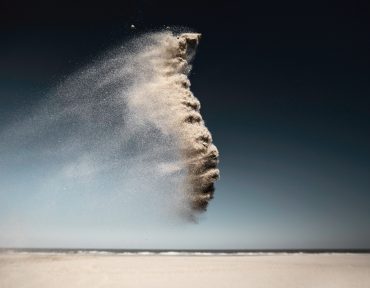 Wild Creatures Emerge From Thrown Sand in Photographs by Claire Droppert