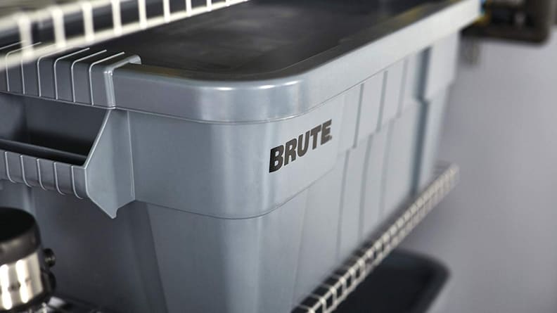 Brute plastic bin