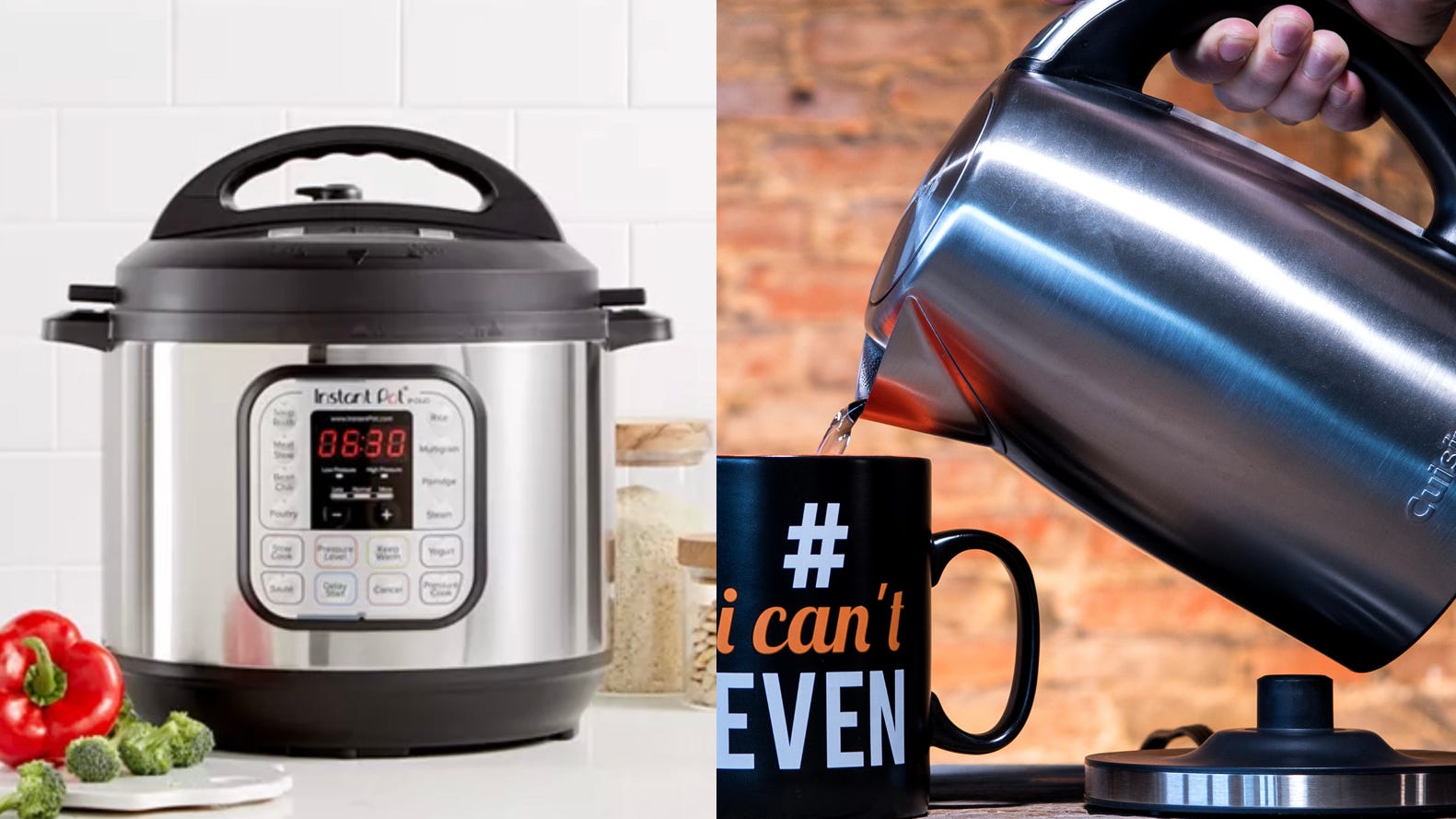 Cuisinart, Instant Pot, Kindle, and more