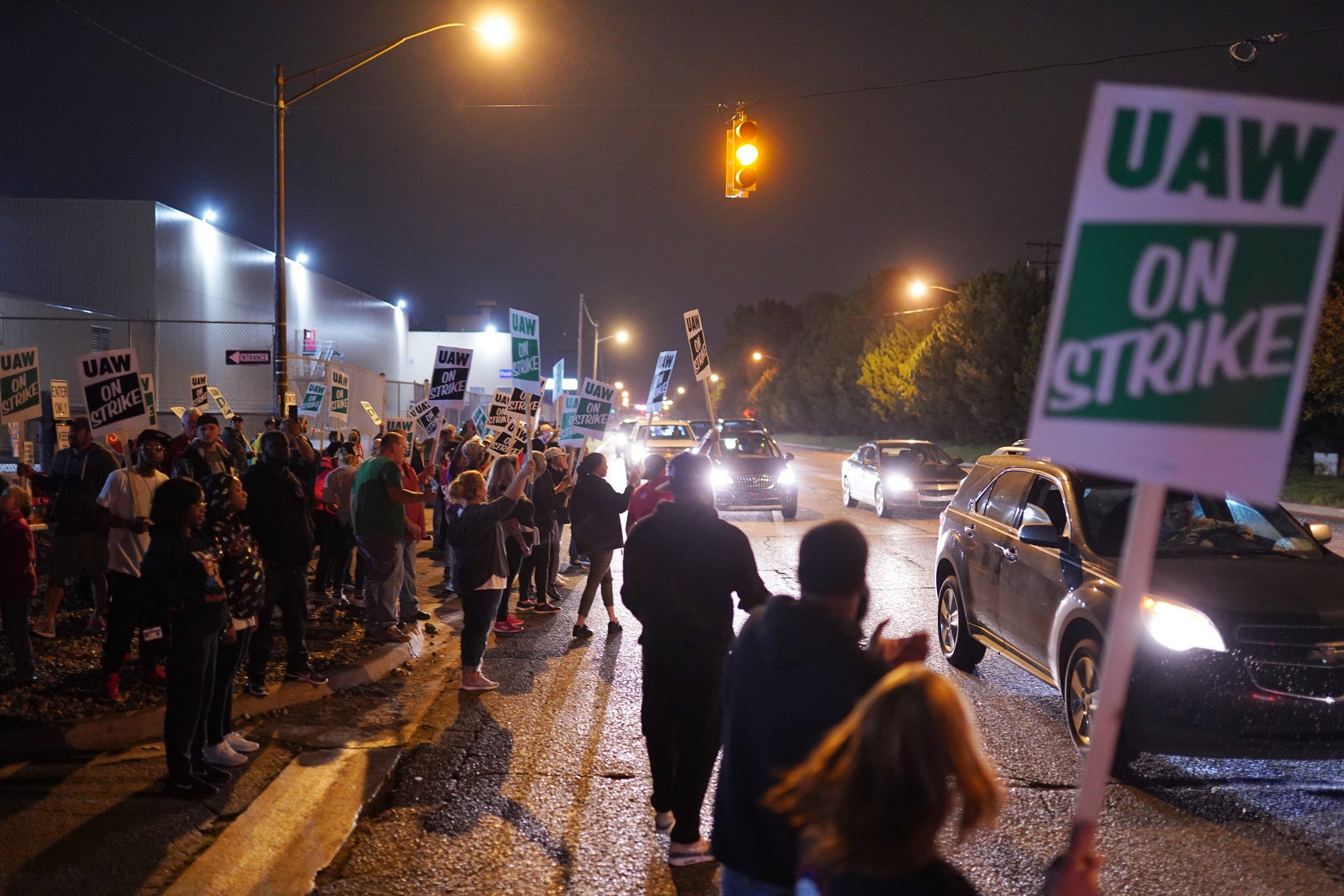 UAW workers ask for prayers, support on Day 1