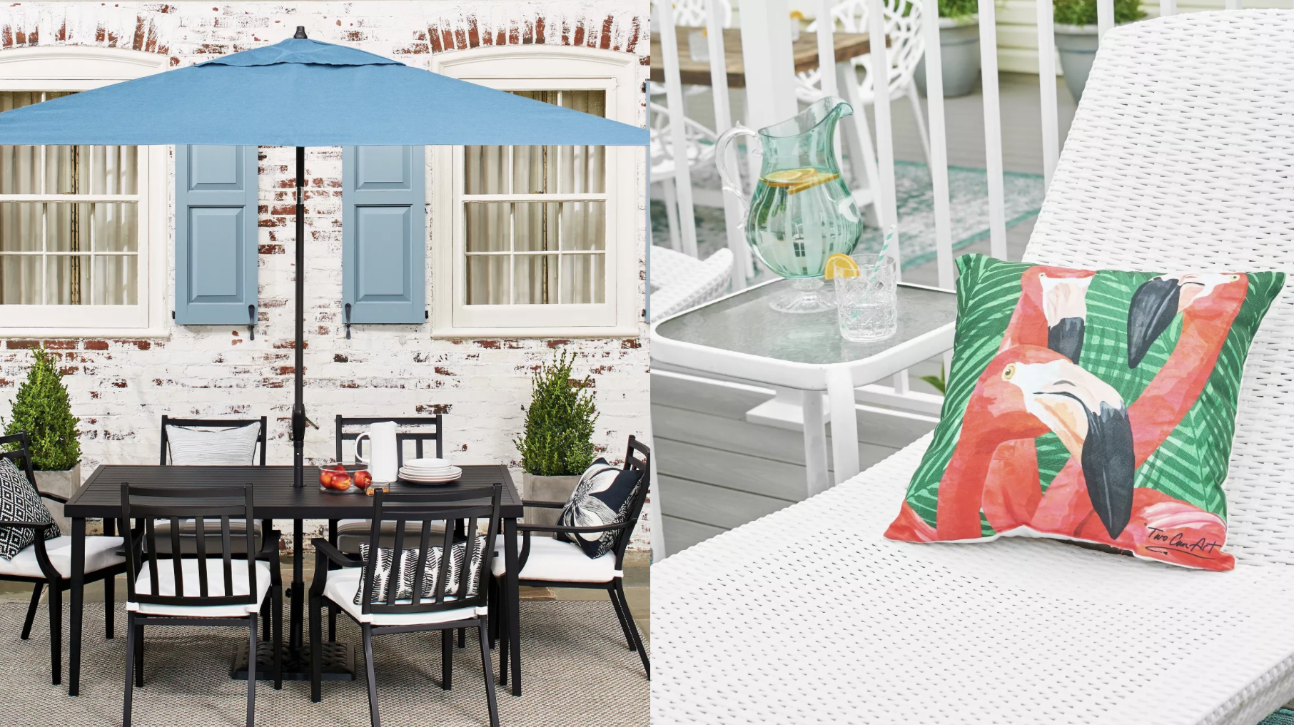 Shop outdoor dining tables, rugs and more at Target