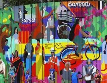 The story of the Museum of Art and Photography and a mural