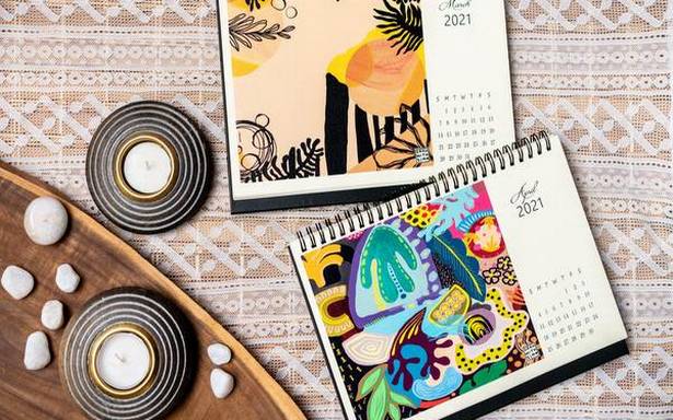 Coimbatore-based artist Simran Wahan has launched a 2021 calendar with her paintings